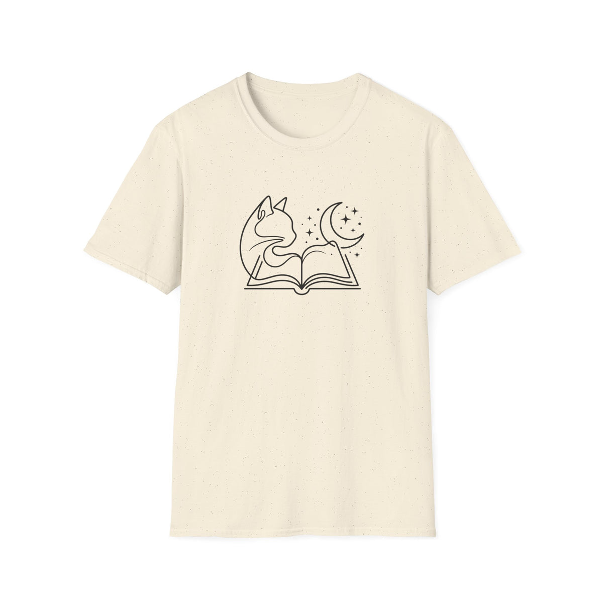 Cat moon book T-Shirt