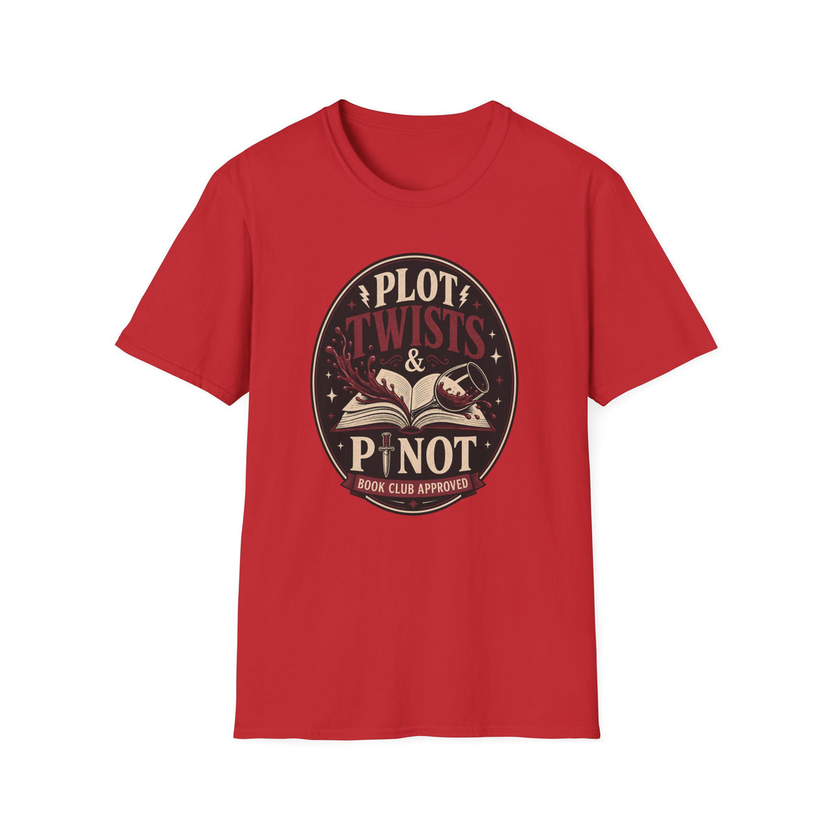 Plot twists & Pinot T-Shirt