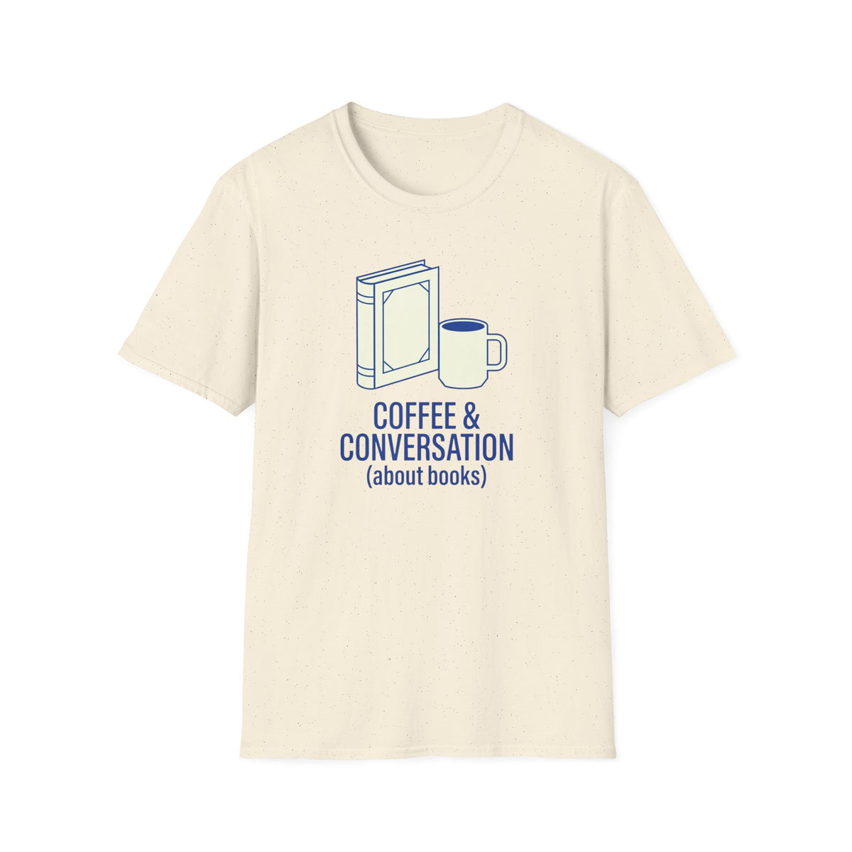 Coffee & Conversation (about books) T-Shirt
