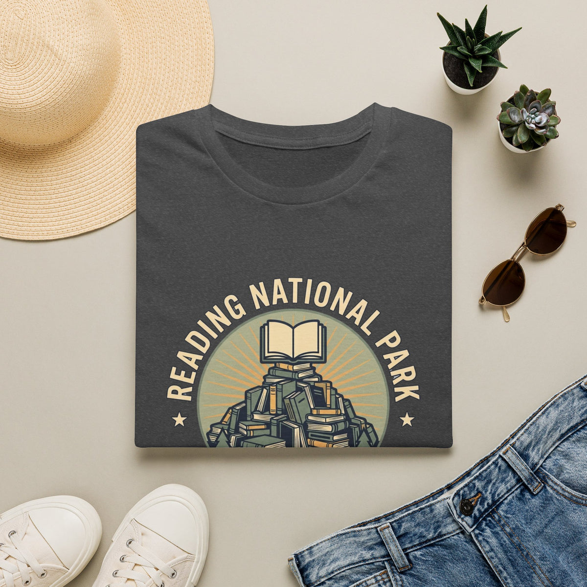 Reading national park. Introverts only. T-Shirt
