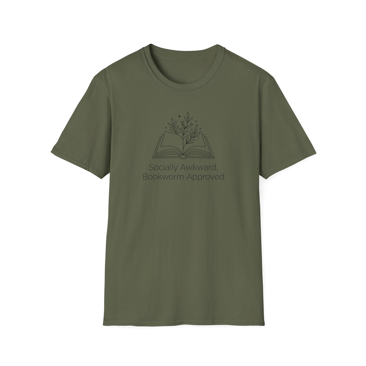 Socially awkward, bookworm approved T-Shirt