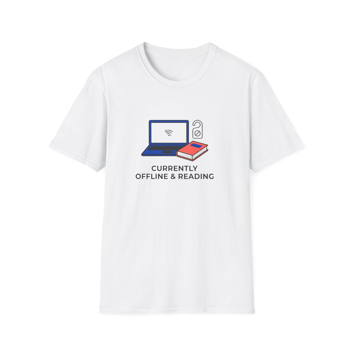 Currently offline & reading T-Shirt