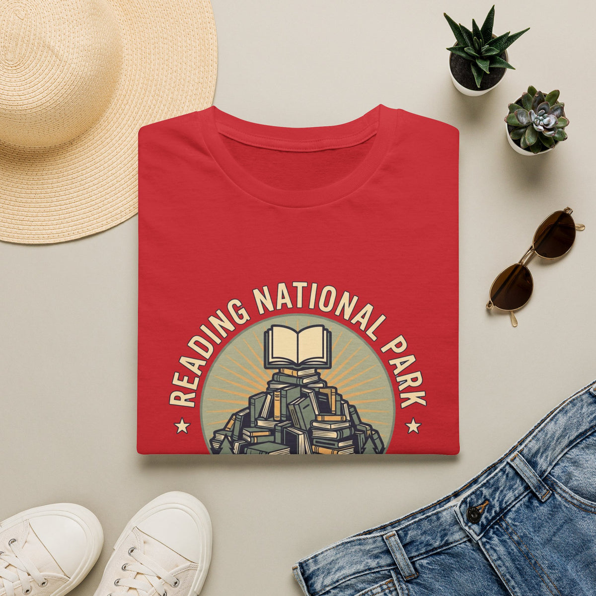 Reading national park. Introverts only. T-Shirt
