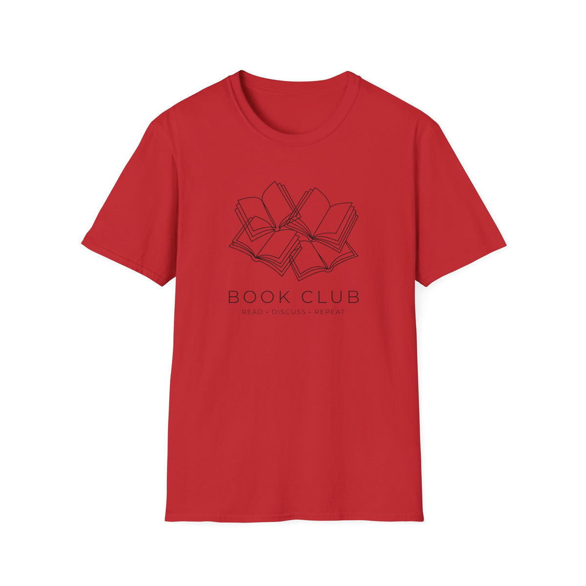 Book club Read Discuss Repeat T-Shirt