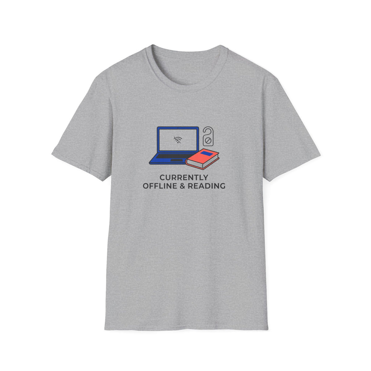 Currently offline & reading T-Shirt