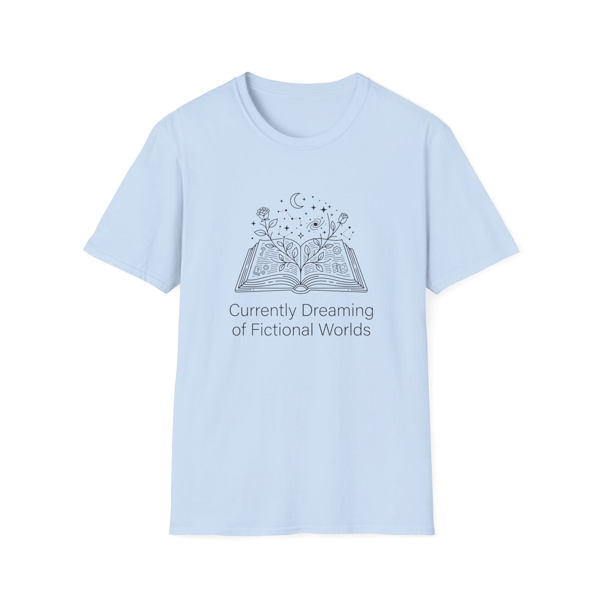 Currently dreaming of fictional worlds T-Shirt