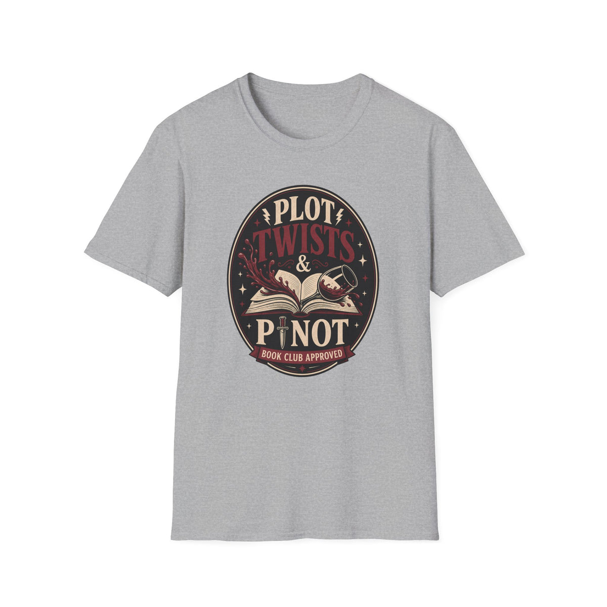 Plot twists & Pinot T-Shirt