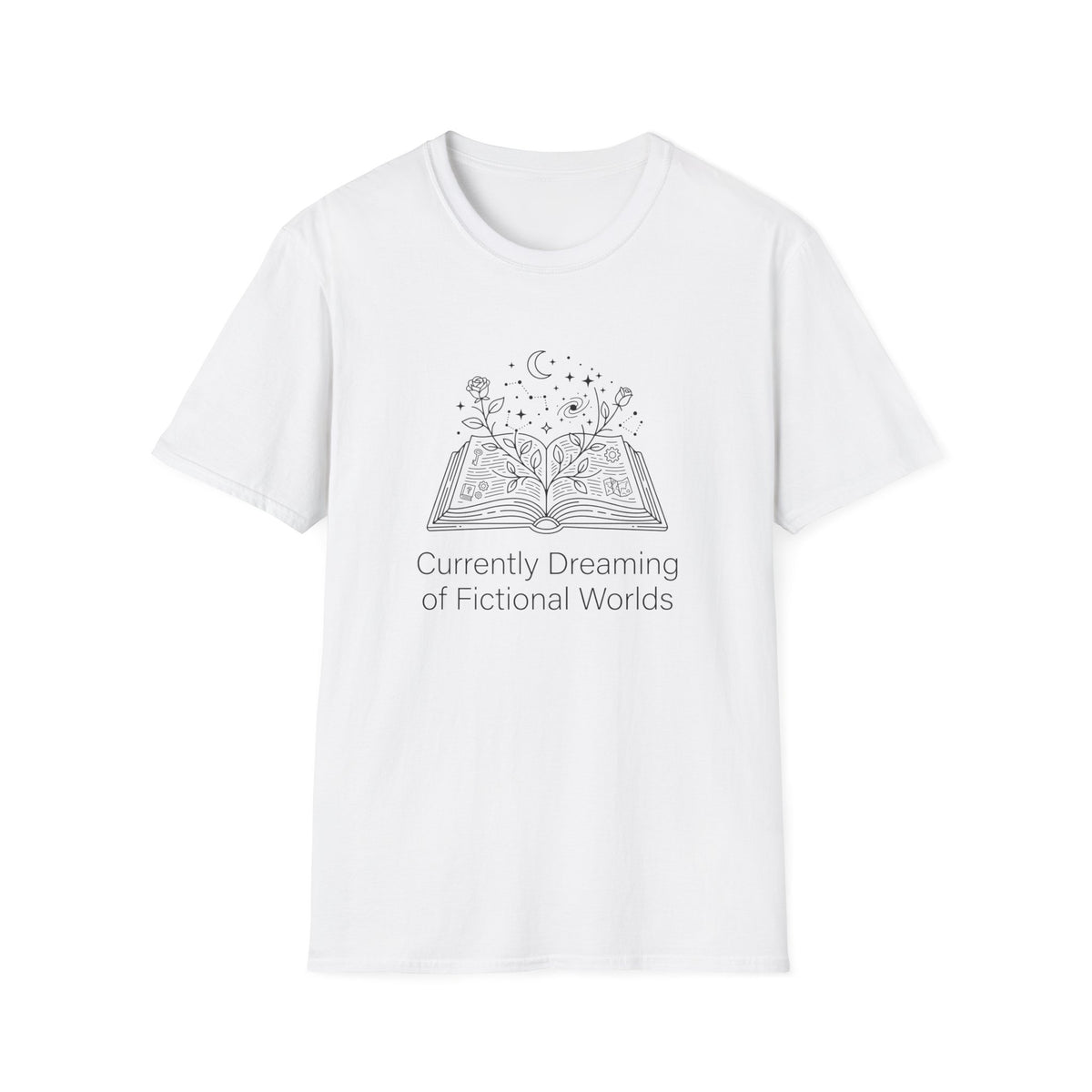 Currently dreaming of fictional worlds T-Shirt