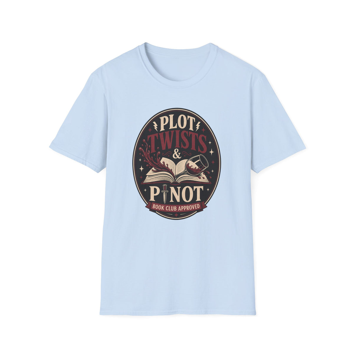 Plot twists & Pinot T-Shirt