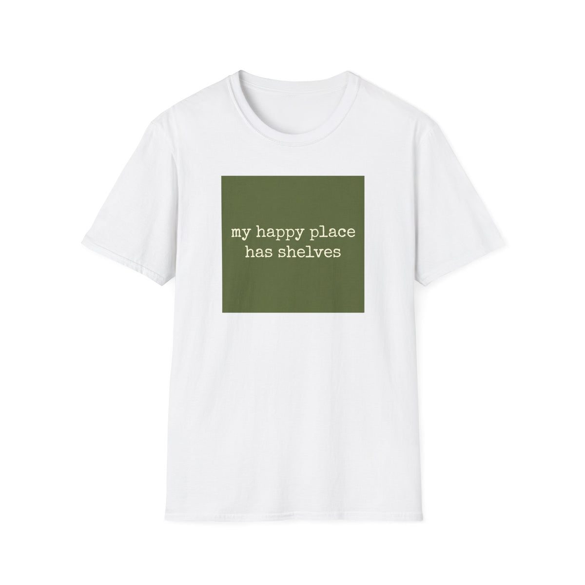 My happy place has shelves  T-Shirt