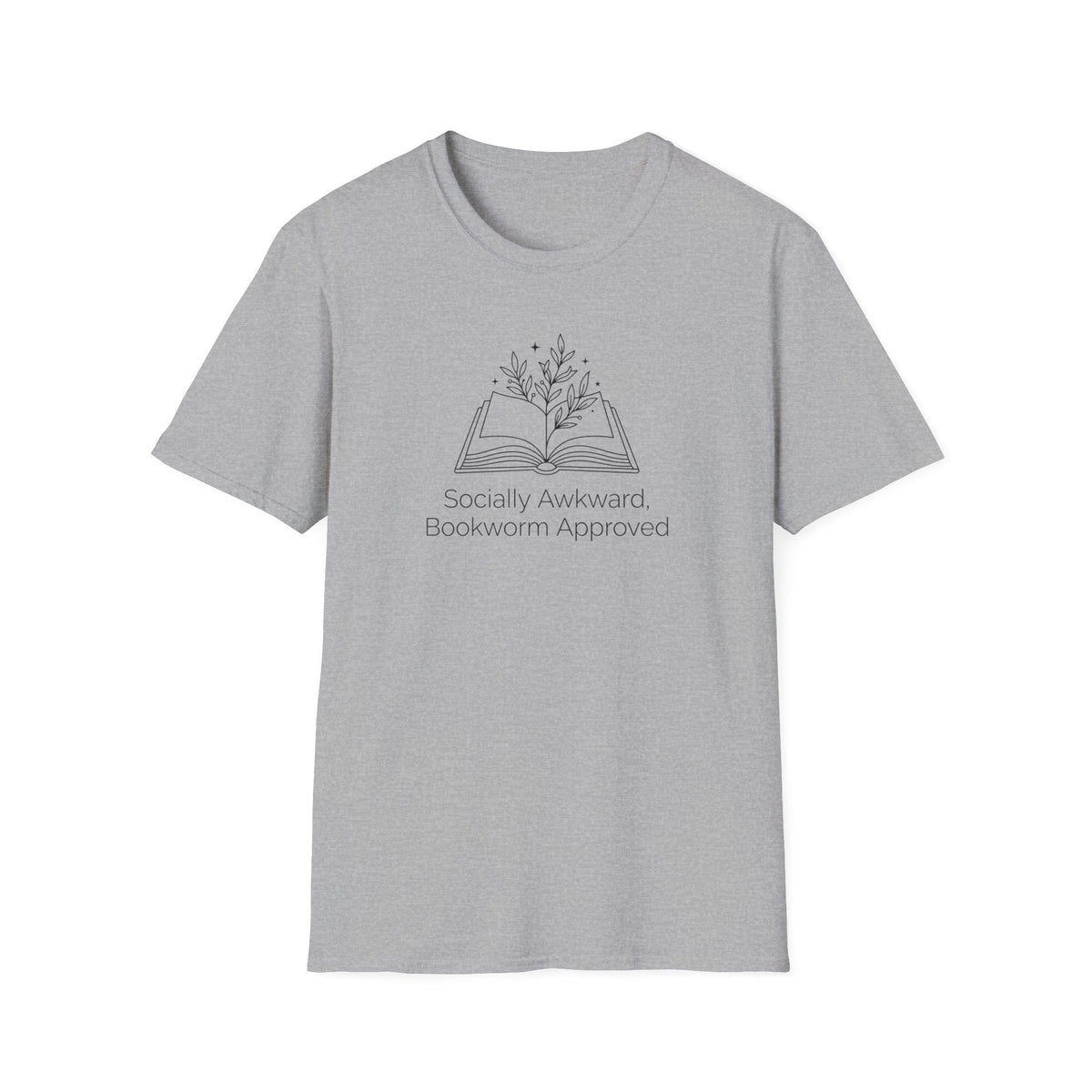 Socially awkward, bookworm approved T-Shirt