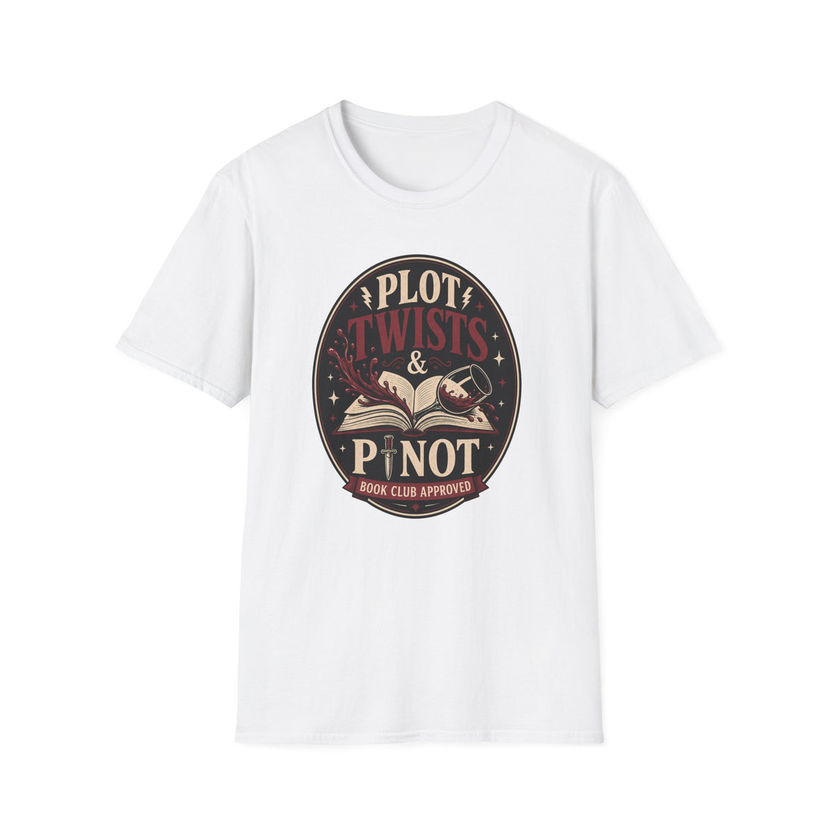 Plot twists & Pinot T-Shirt