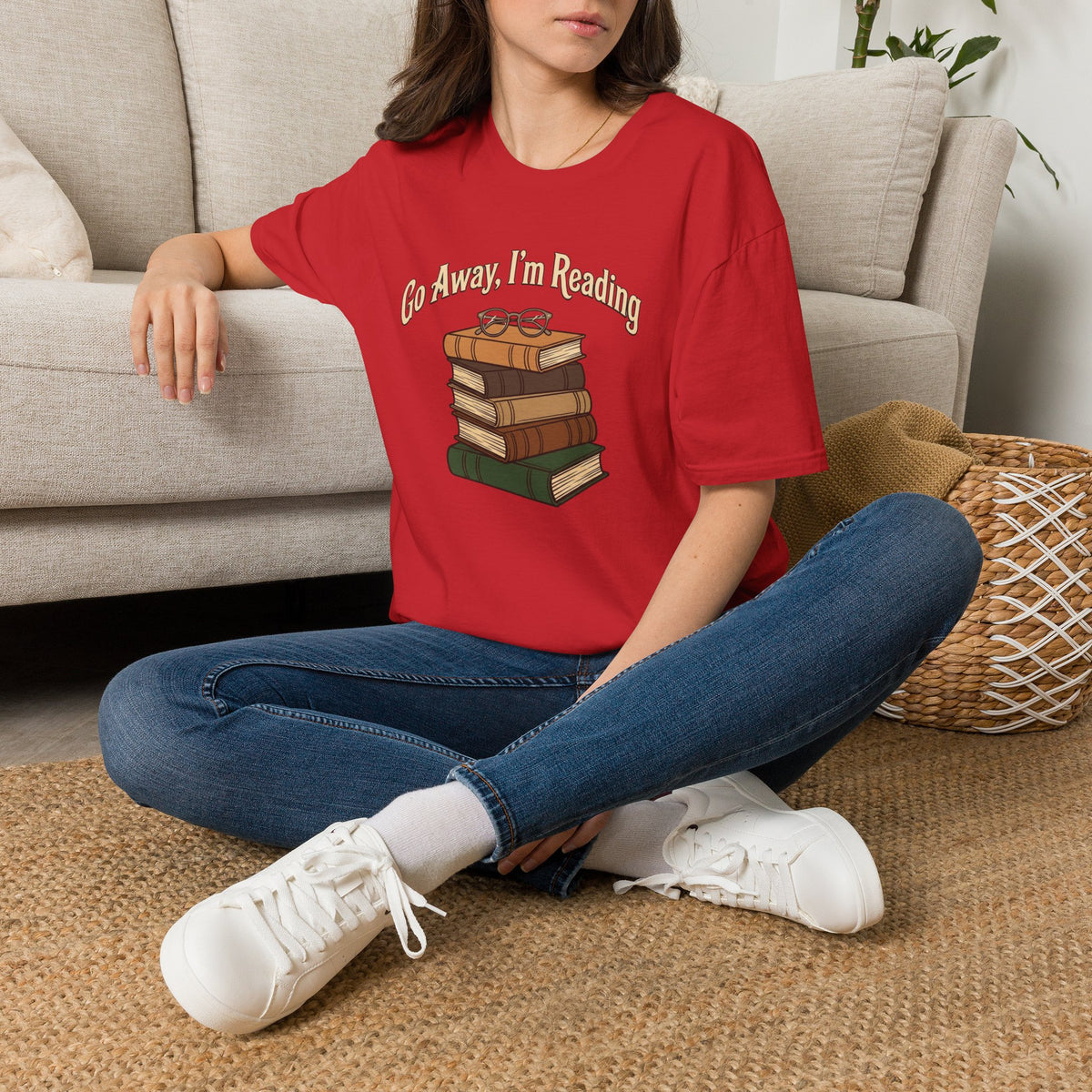 Go Away I'm reading T-Shirt