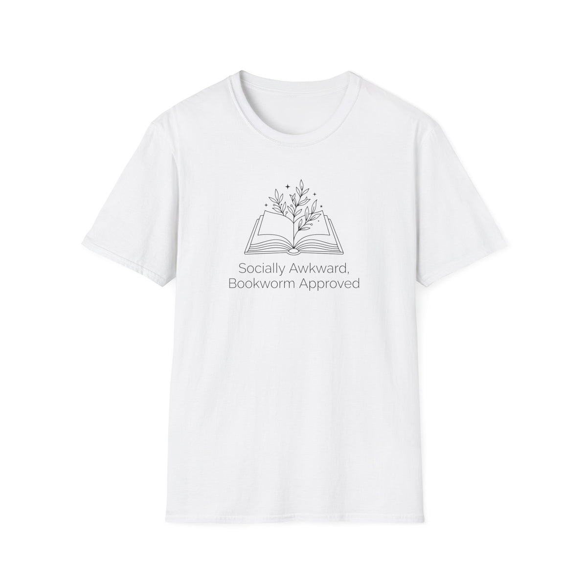 Socially awkward, bookworm approved T-Shirt