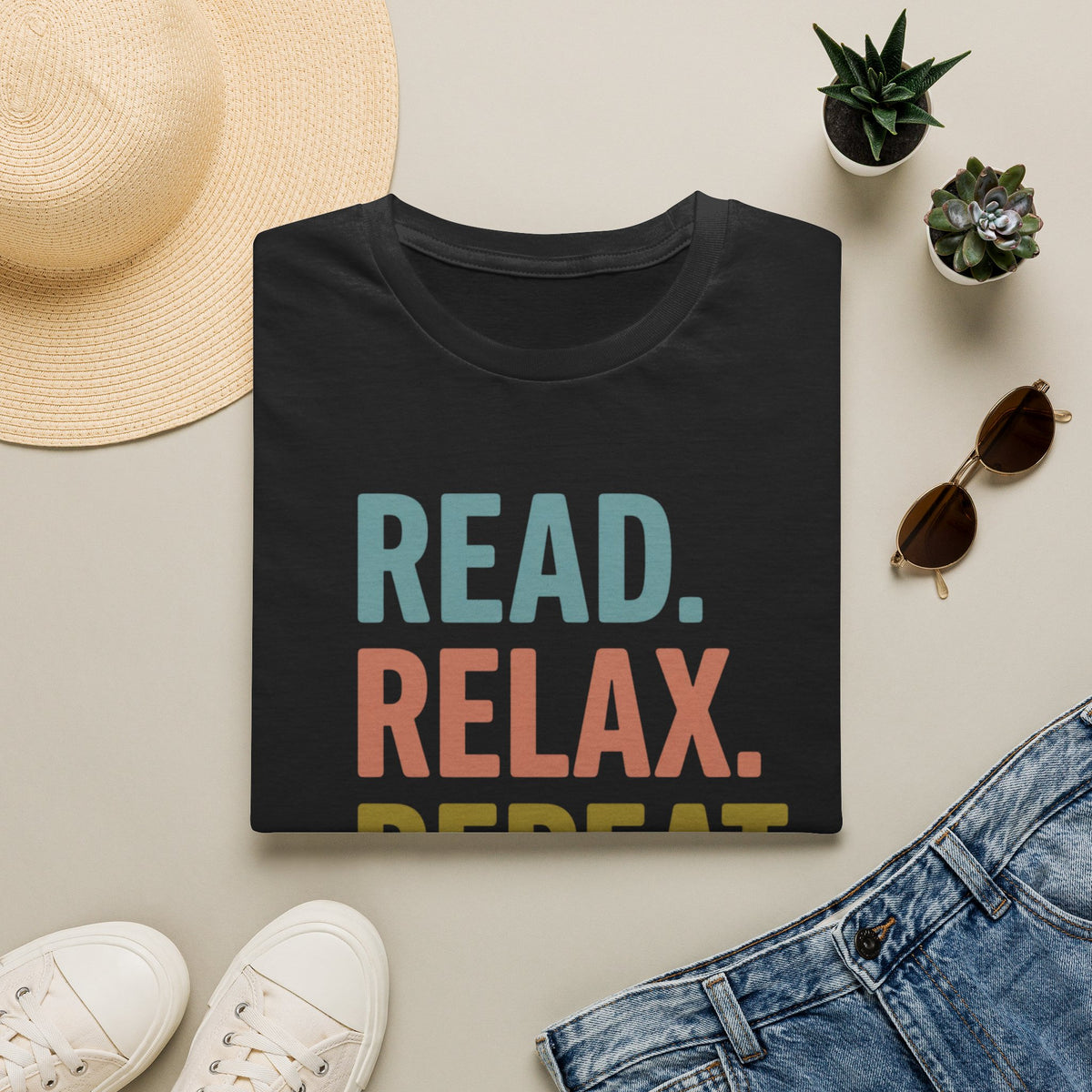 Read. Relax. Repeat. T-Shirt