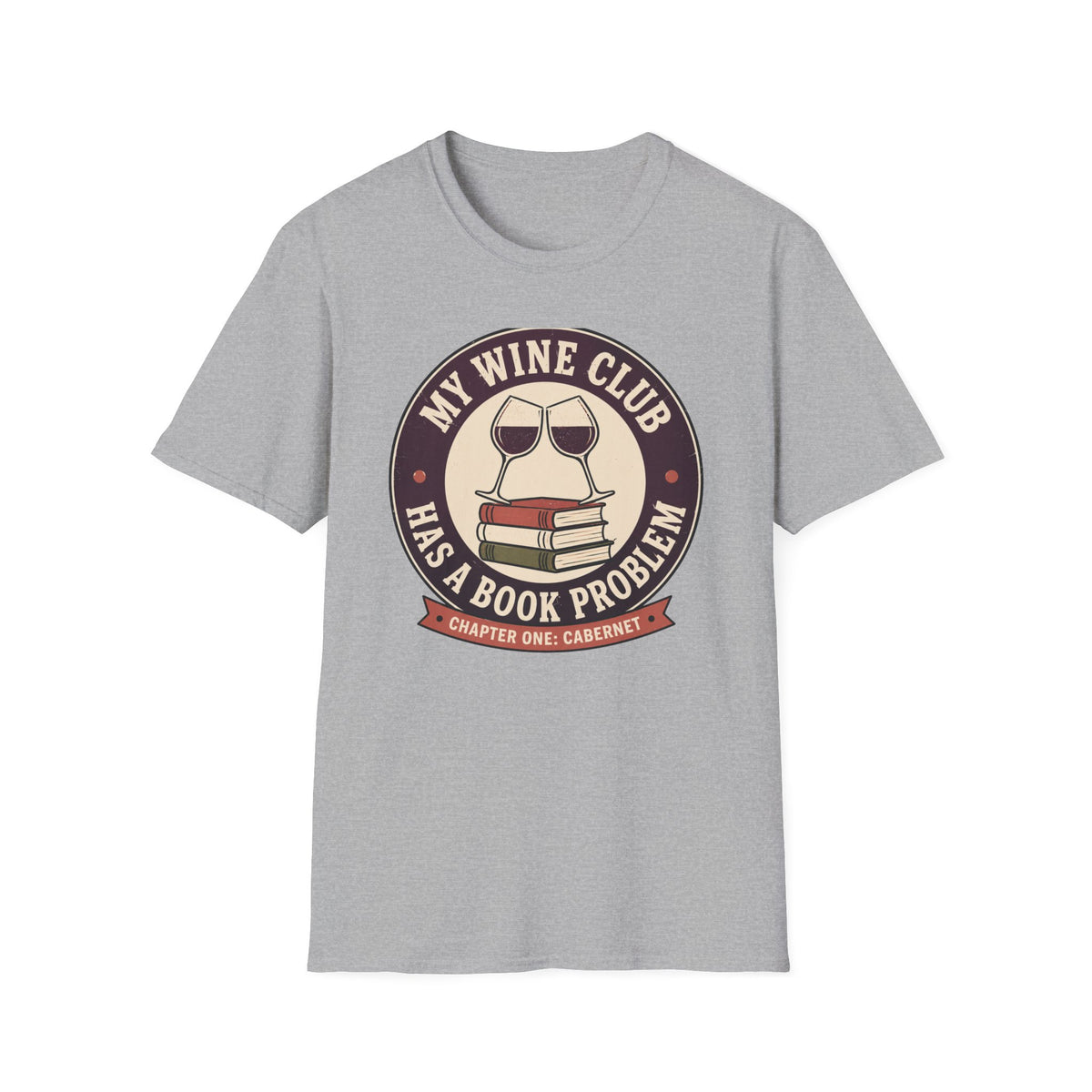 My wine club has a book problem T-Shirt