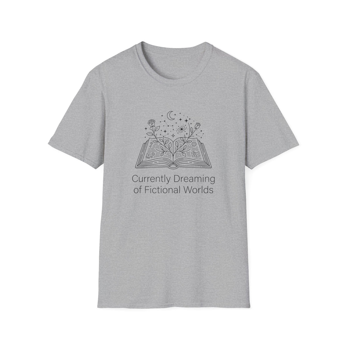 Currently dreaming of fictional worlds T-Shirt