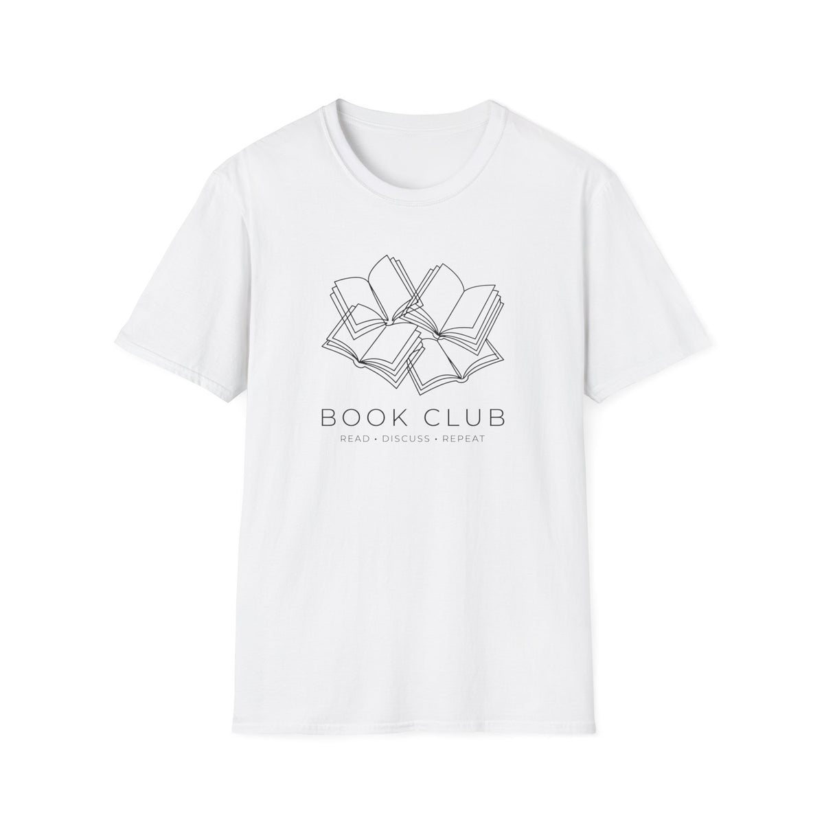 Book club Read Discuss Repeat T-Shirt