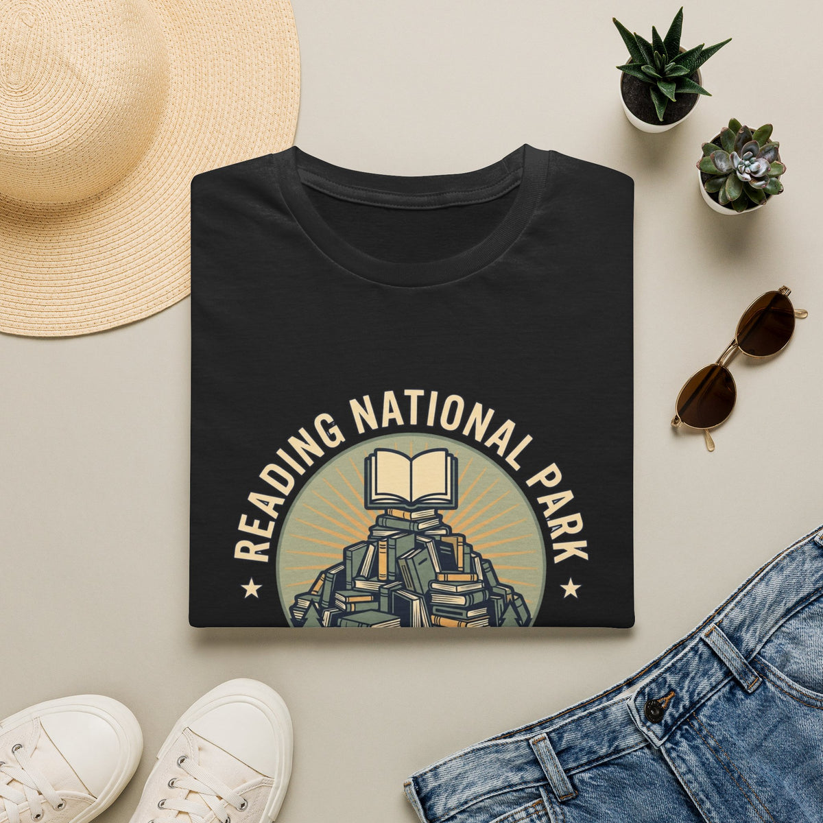Reading national park. Introverts only. T-Shirt