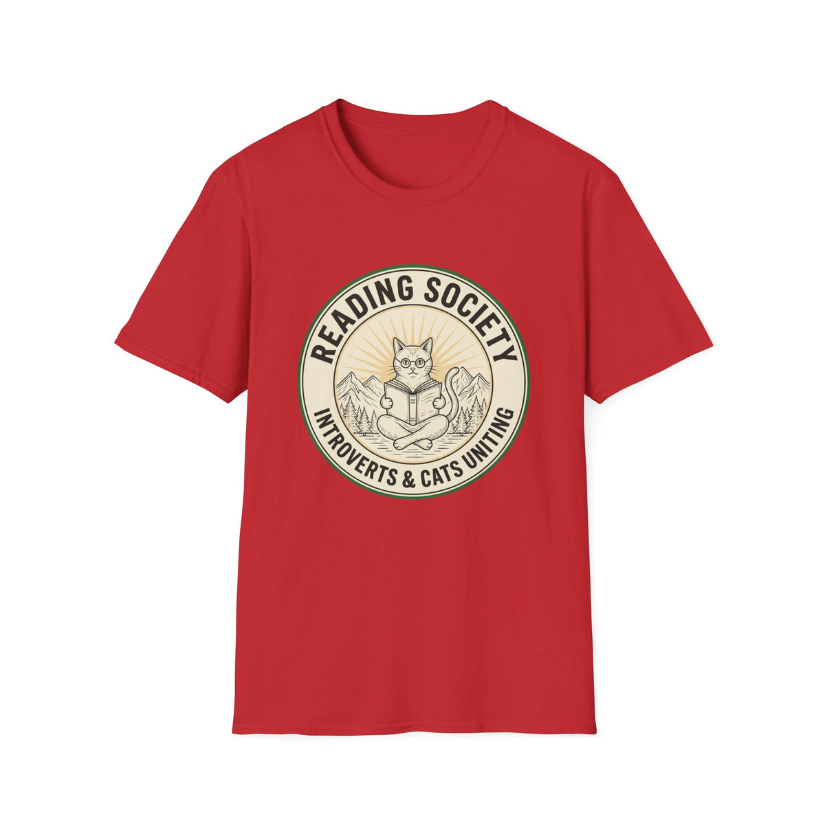 Reading society introverts and cats uniting T-Shirt