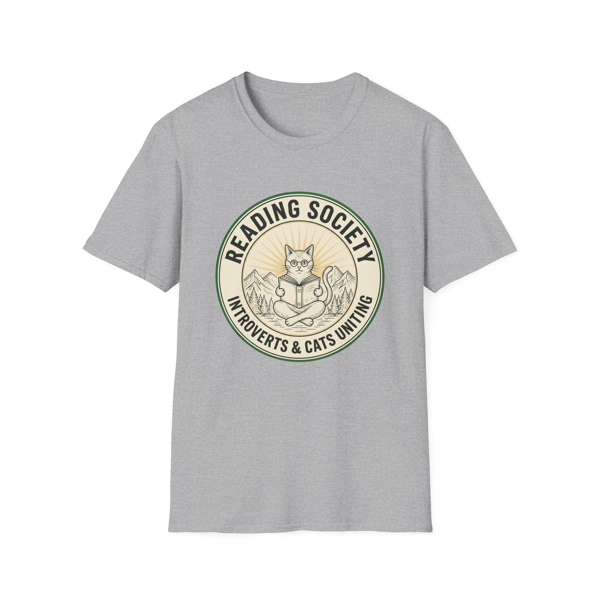 Reading society introverts and cats uniting T-Shirt