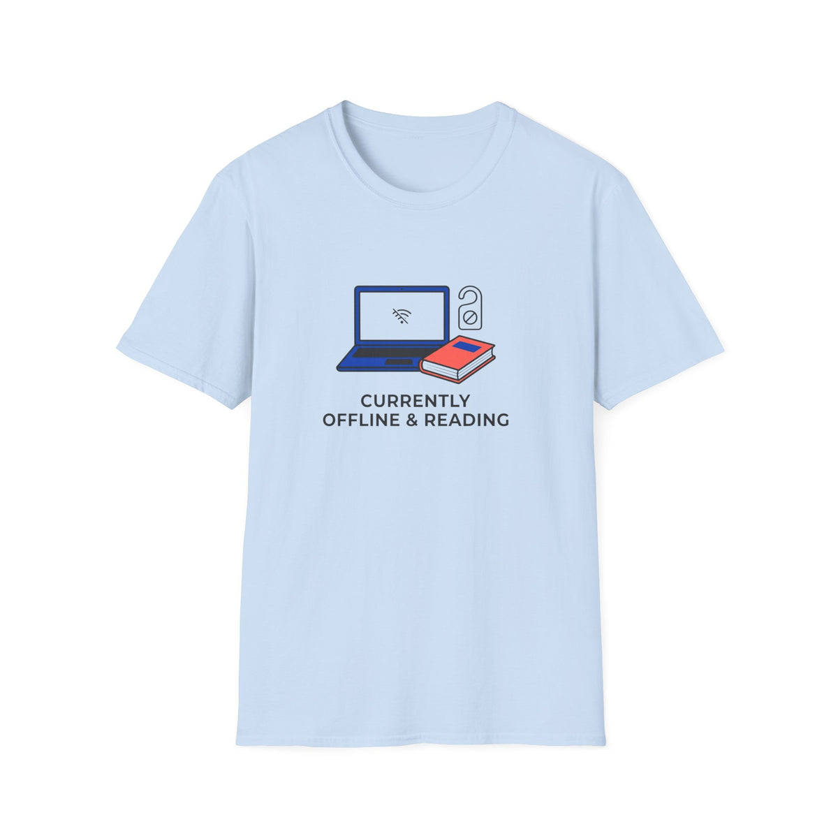 Currently offline & reading T-Shirt